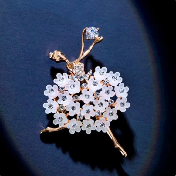 ๐50% OFF/3+...Ballerina/Dancer Brooch - Picture 3 of 8